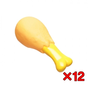 wk 라텍스 닭다리 삑삑이 반려견 장난감 x12